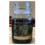 NEW Yankee Candle, Balsam & Cedar 22oz