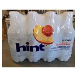NEW 12-pack of Hint Peach Raspberry