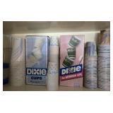 (2) New Boxes of Dixie Cups & Loose Cups