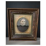 16.5x19x4 Antique 1800s Wall Hanging Featuring a