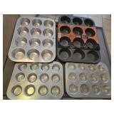 (2) Muffin Pans (1) is NWT, (2) Mini Muffin Pans