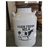 Cheungs Milk Jug features a White Lacquered