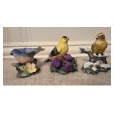 American Goldfinch (Yellow and Black) Blue Bird