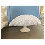 Fenton Hobnail Banana Boat / Fruit Basket