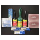 All New (3) Lint Rollers, Facial Tissues &