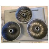 (3) Bundt Pans
