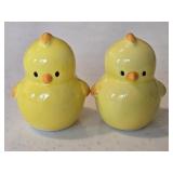 MCM Ceramic Yellow Baby Chick Salt and Pepper
