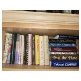 Top Shelf of Cookbooks