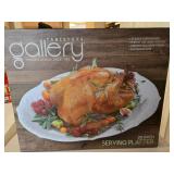 NIB 20" Tabletops Gallery Serving Platter
