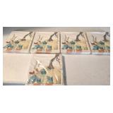 (5) Pkgs of (24) New Fall Napkins