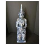 22.5" Ceramic Statue of a Vintage Thai Thepphanom