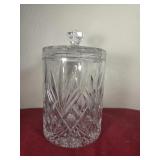 Crystal Lidded Jar