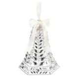 august & leo 12" LED Jeweled Bell silver