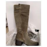 NEW SZ 6.5 Taupe KAILYN Naturalizer Suede Knee