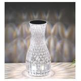 (4) LED Plastic Table Lamps w/Remotes & Chargers