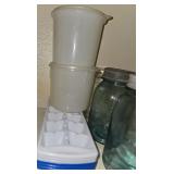 (17) Mini Storage Trays, Plastic Containers,