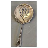 Sterling Silver Bon Bon Spoon or Nut Spoon with a