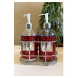 Bath & Body Works Soap Caddy w/Soap & Lotion