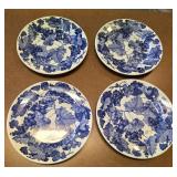 (4) 8" Crate & Barre Italy Plates