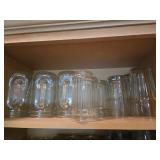 Top Shelf of Glassware