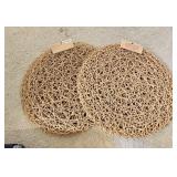 (8) NEW 15" Woven Placemats