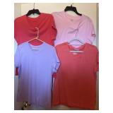 (4) Sz XL Danskin Now T Shirts