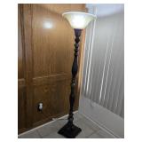 Allen + Roth Barada 72-in Torchiere Floor Lamp