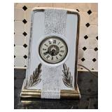 1950s LeMieux China Electric Mantel Clock