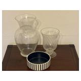 Glass Vases & IKEA Pet bowl
