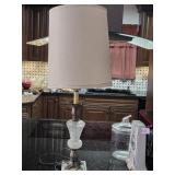 1950s Hollywood Regency Style Lamp With a