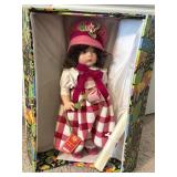 Authentic 20' Lenci Felt Doll In Original Box
