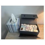 Domino Game & Tissues