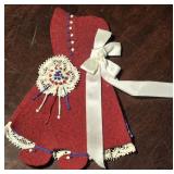 1930s Felt Girl Needle Holder