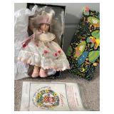 Authentic 14' LENCI GIULIANA DOLL FELT NEW IN