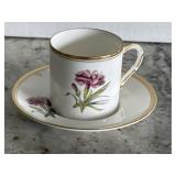 1950s Royal Worcester Pink porcelain Hand painted