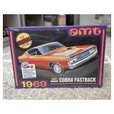 NIB 1969 Cobra Fastback Model Kit