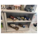 35.6?x13?x30? Grey 2 Tier Shelf