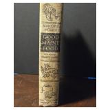 1939 Hardcover Edition of Good Maine Food by