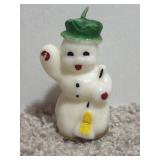 1950s Gurley Christmas Snowman Candle