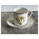 1950s Royal Worcester Lily porcelain Hand painted