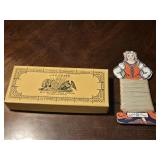 Antique Sanford Trimmings Ribbon Card w/Binding &