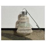 1950s 2' Shiny Bright Glass Bell Ornament