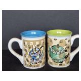 (2) Gibson Designs Ceramic Mugs in the 'Brew