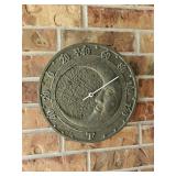 Ceramic Moon Clock 12'