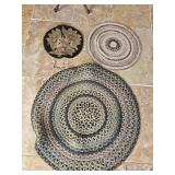 Round Rugs 1',2', and 3'