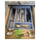 WM Roberts Flatware, Knives & Organizer