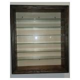 22.5'ï¿½6'ï¿½26.5 Wooden & Glass Display Case