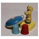 'Begging Puppy' Sewing Helper,Tape Measure, and