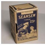 Vintage Seamsewï¿½ Spool of Black Thread. In