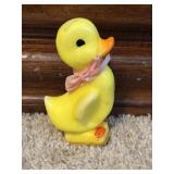 1950s Gurley Easter Yellow Duck Wax Candle
